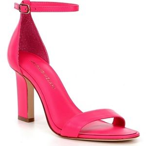 NWOB Antonio Melani Stacen Leather Block Heel Shoe
